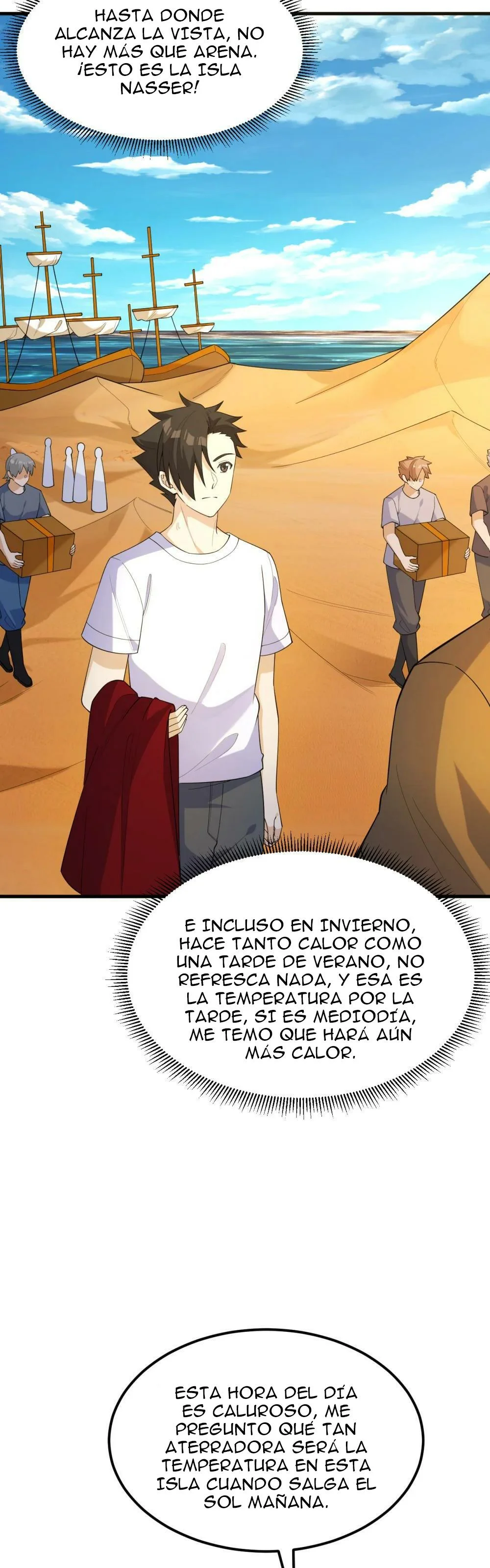 Sobrevive en una Isla Desierta con Chicas Hermosas. — Capítulo 314 — 5