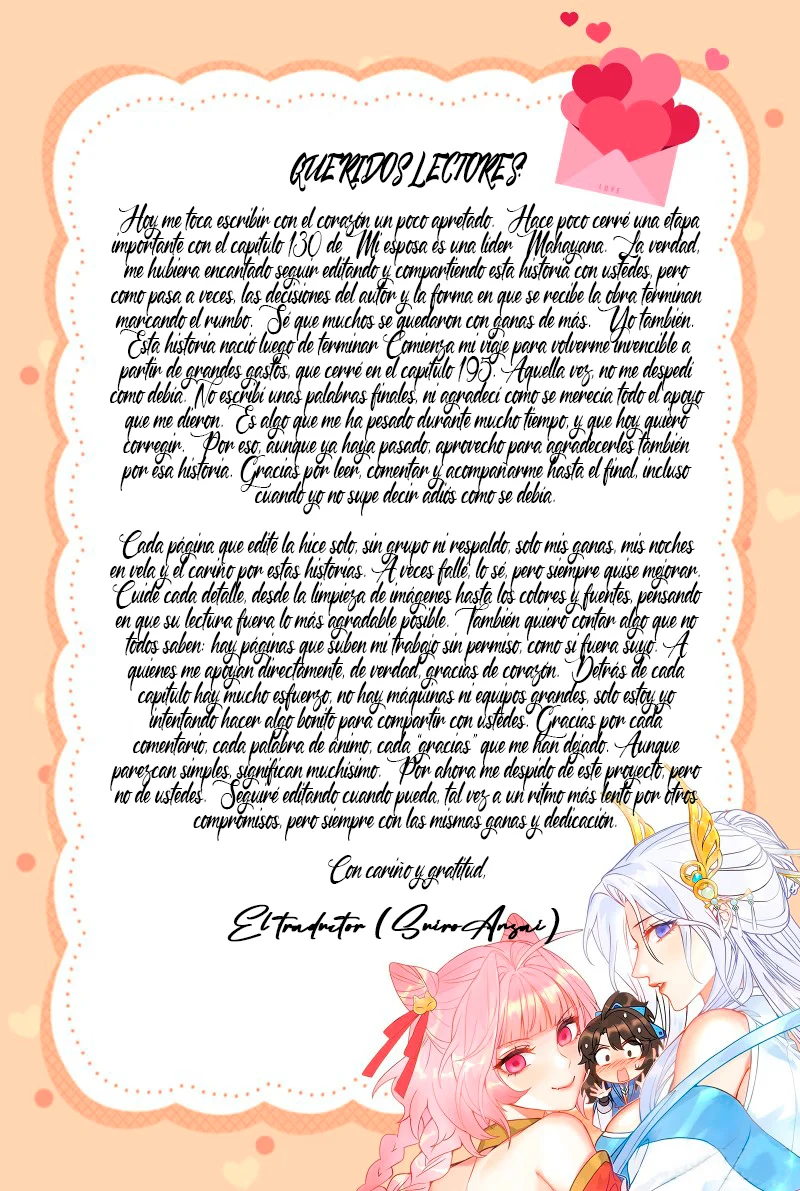 Mi esposa es una líder Mahayana — Capítulo 130 — 96