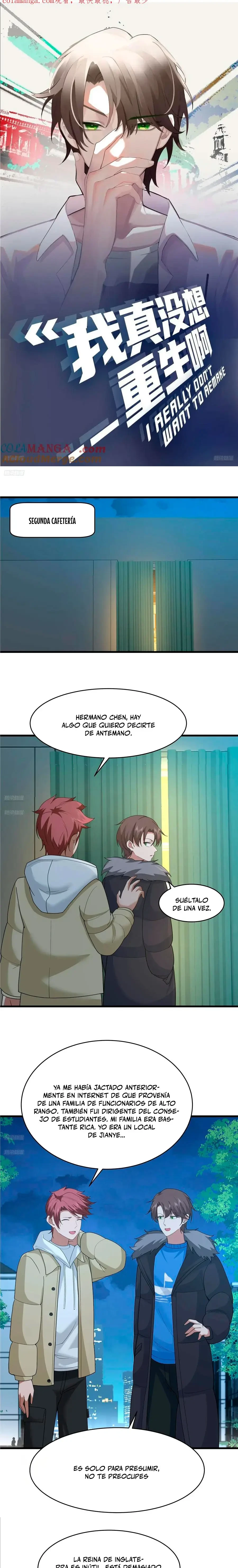 Realmente No Quiero Renacer — Capítulo 423 — 2