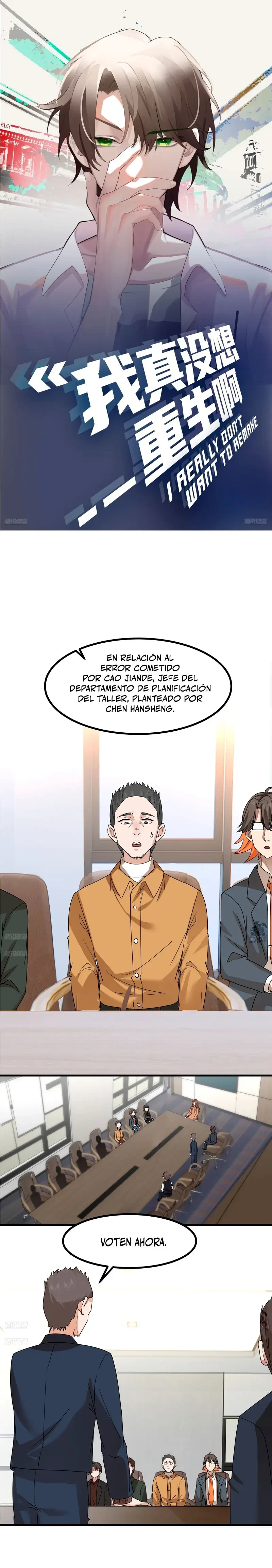 Realmente No Quiero Renacer — Capítulo 416 — 2