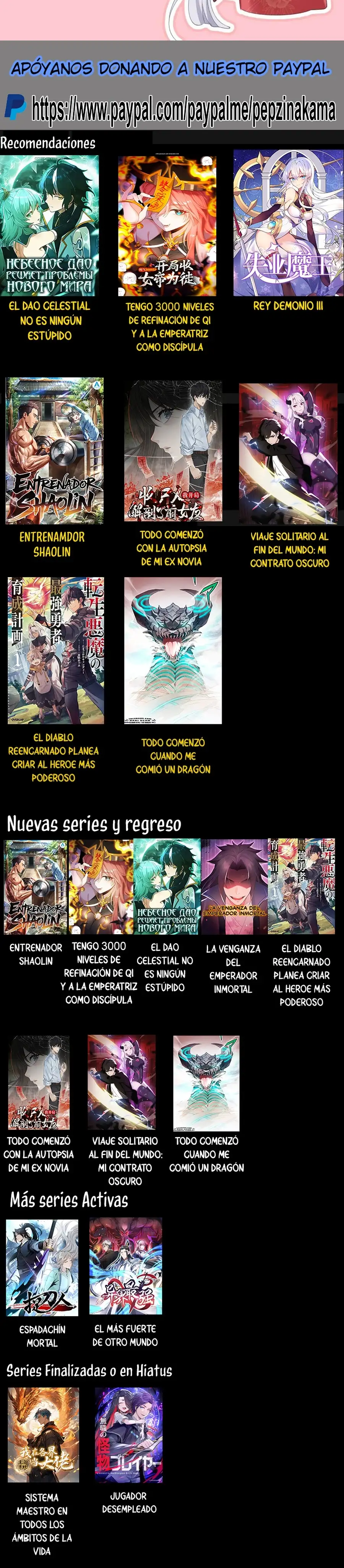 El camino celestial no es estúpido — Capítulo 101 — 33