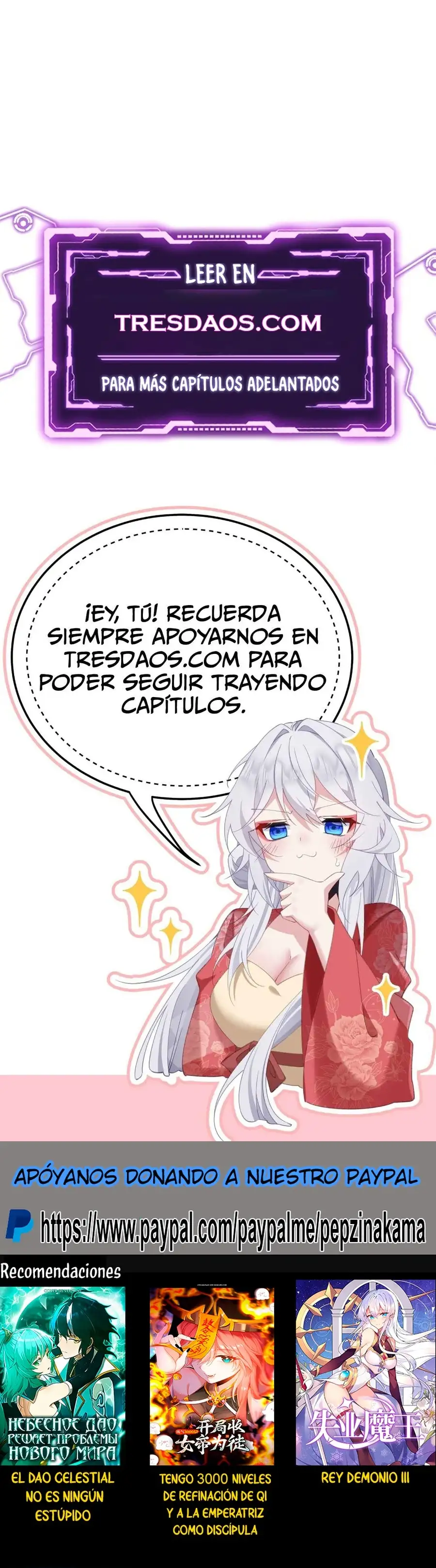 El camino celestial no es estúpido — Capítulo 100 — 32