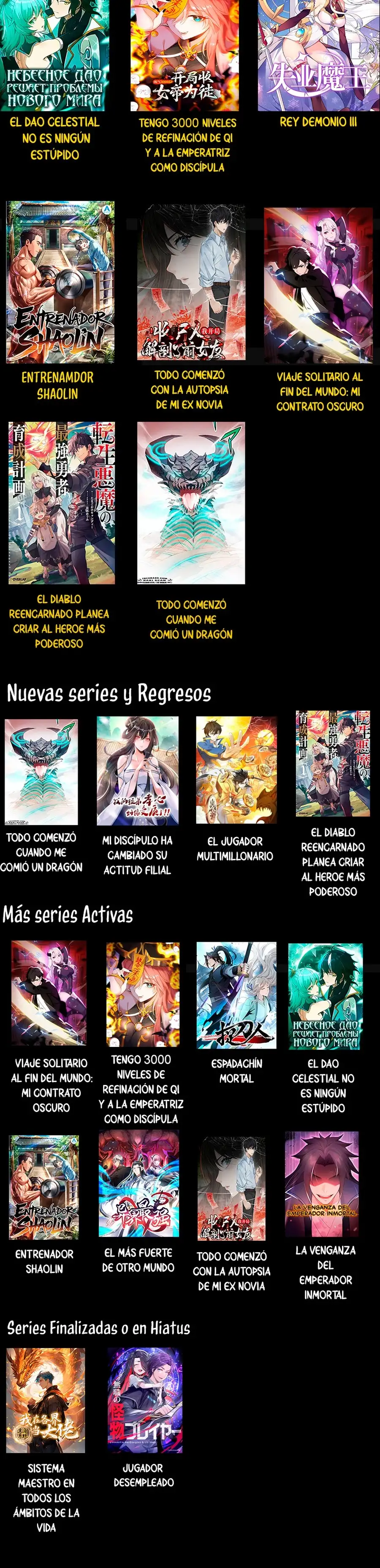 El camino celestial no es estúpido — Capítulo 102 — 37