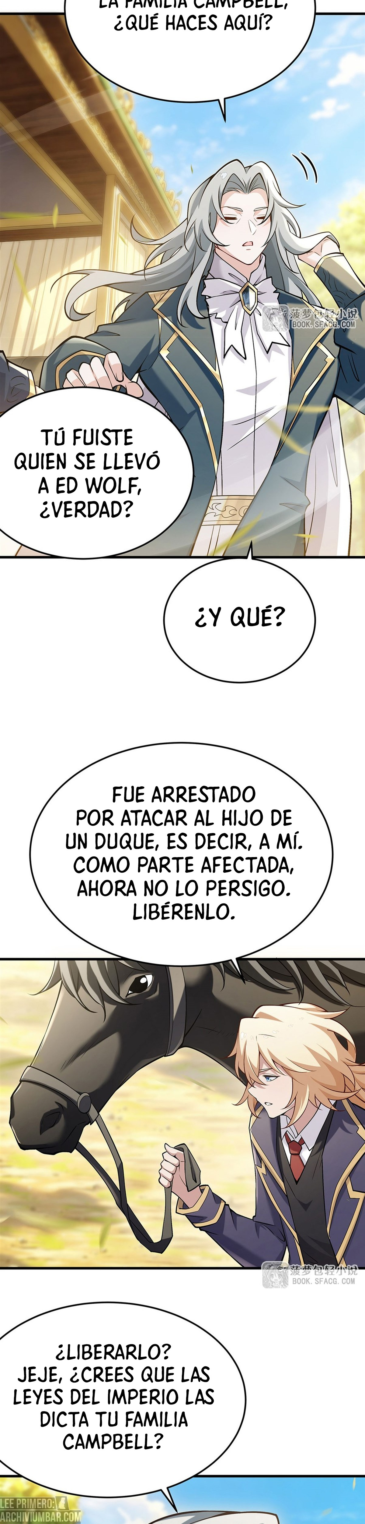 El Villano Rubio De La Novela De La Protagonista Femenina Quiere Ser Feliz. — Capítulo 90 — 8
