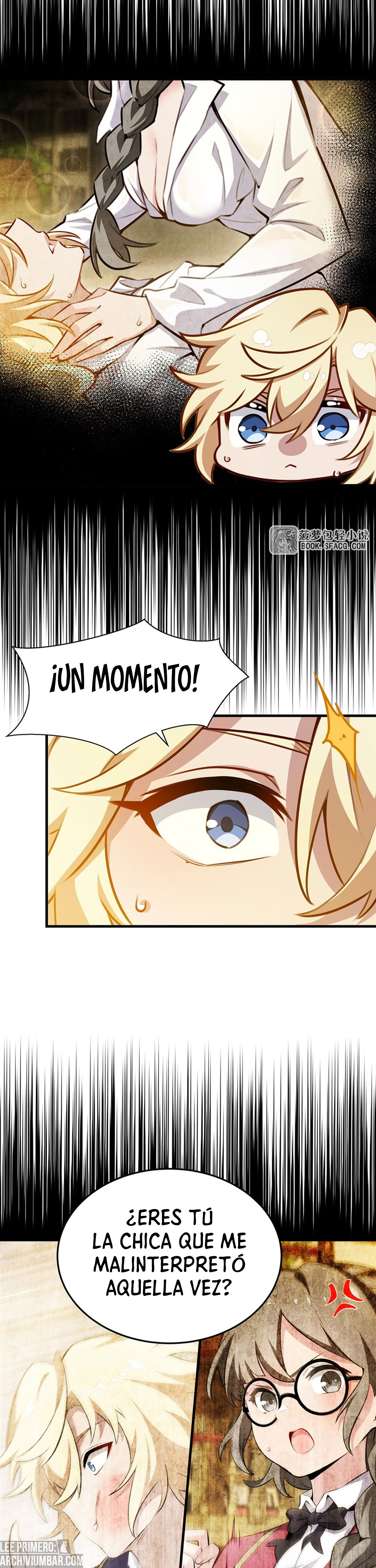 El Villano Rubio De La Novela De La Protagonista Femenina Quiere Ser Feliz. — Capítulo 85 — 5