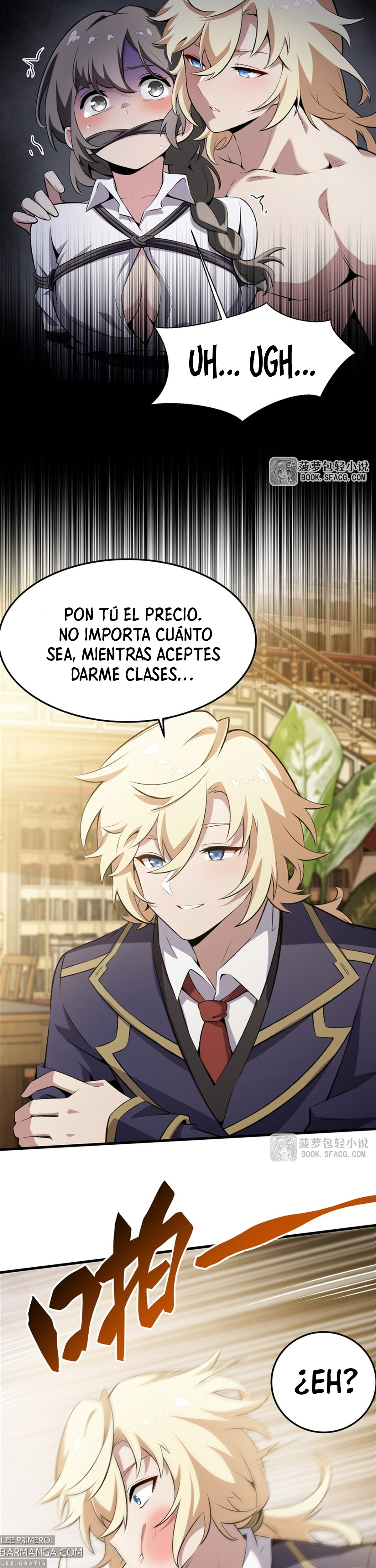 El Villano Rubio De La Novela De La Protagonista Femenina Quiere Ser Feliz. — Capítulo 47 — 11