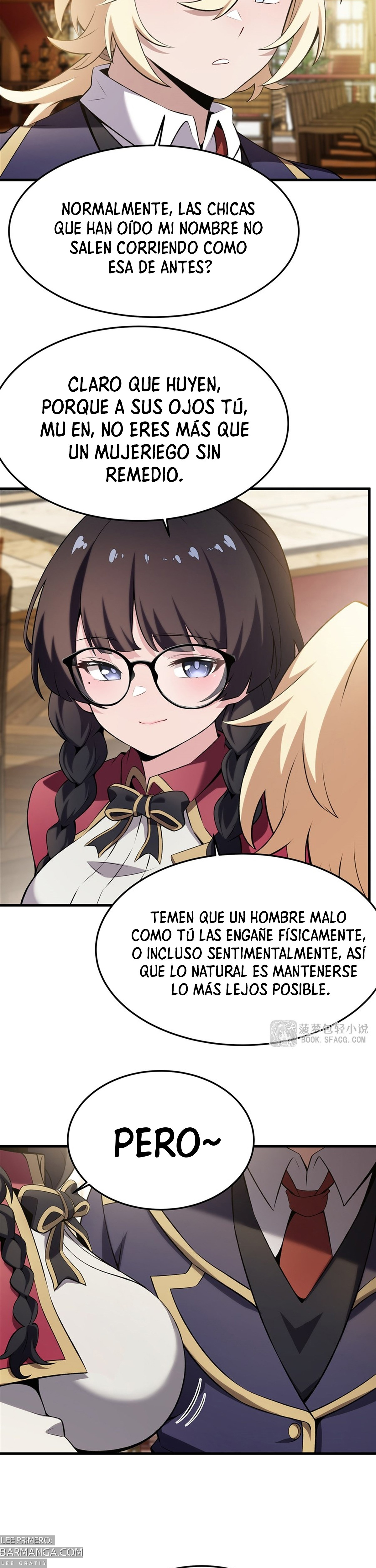 El Villano Rubio De La Novela De La Protagonista Femenina Quiere Ser Feliz. — Capítulo 47 — 19