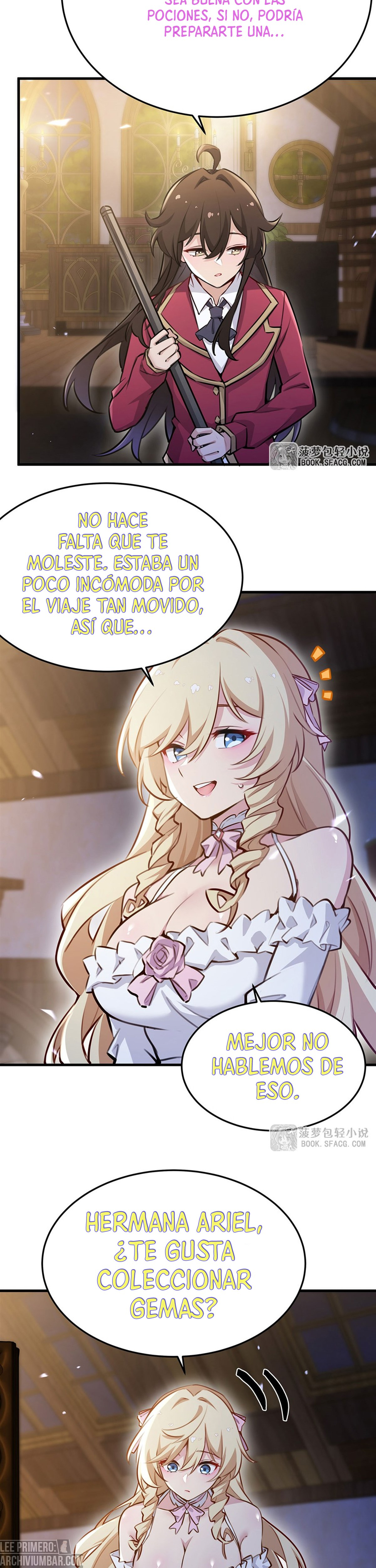 El Villano Rubio De La Novela De La Protagonista Femenina Quiere Ser Feliz. — Capítulo 82 — 16
