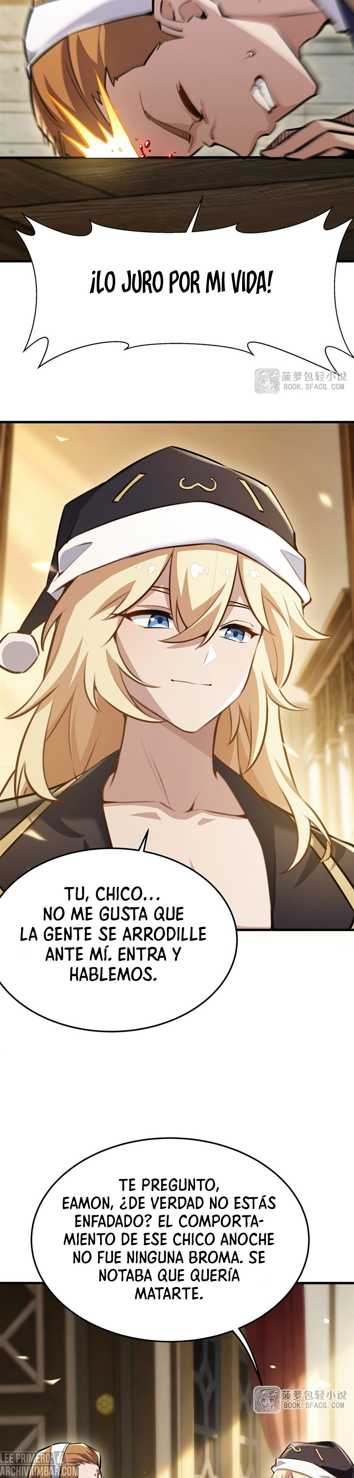 El Villano Rubio De La Novela De La Protagonista Femenina Quiere Ser Feliz. — Capítulo 89 — 16