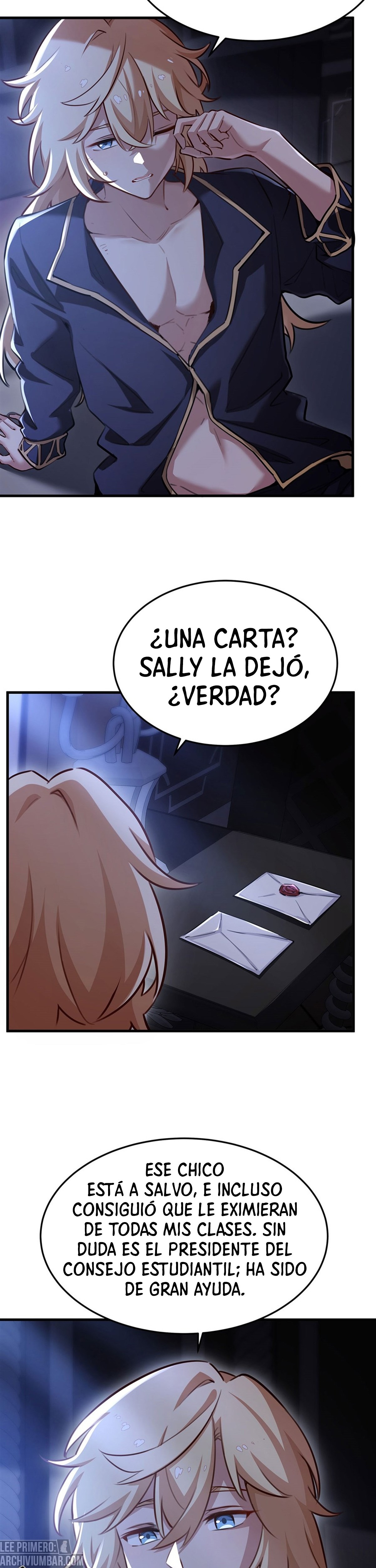El Villano Rubio De La Novela De La Protagonista Femenina Quiere Ser Feliz. — Capítulo 92 — 15