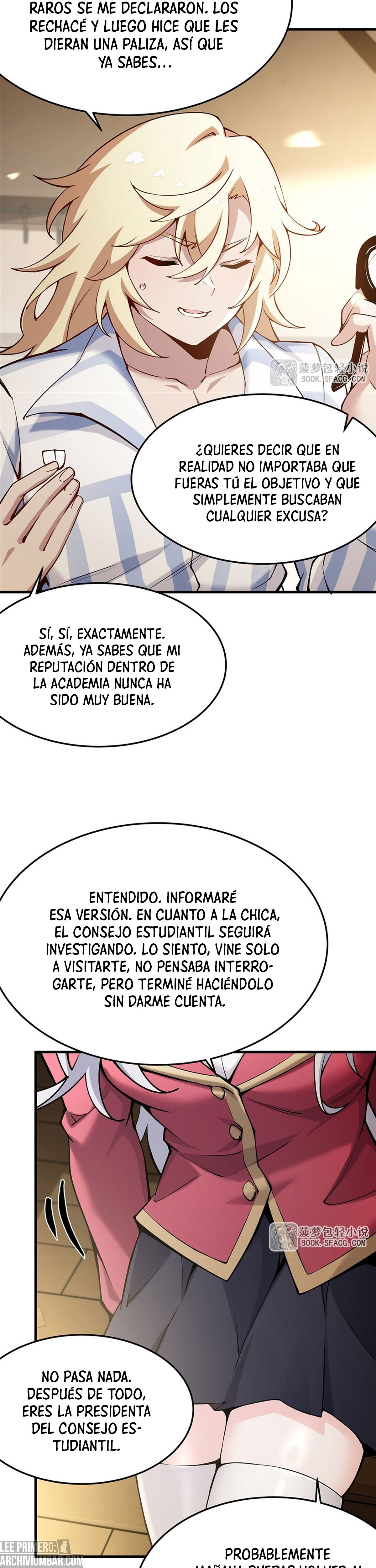El Villano Rubio De La Novela De La Protagonista Femenina Quiere Ser Feliz. — Capítulo 74 — 13