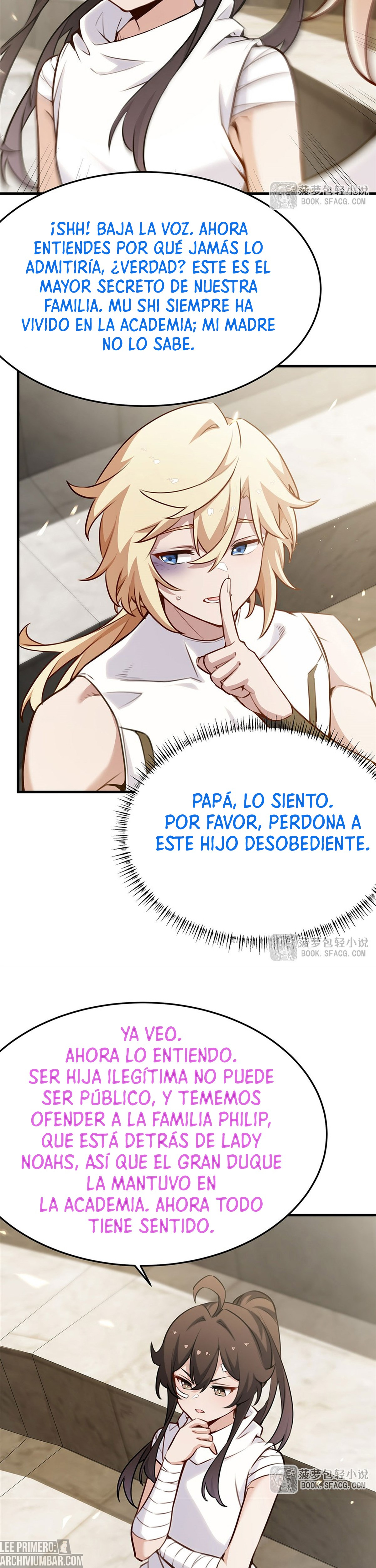 El Villano Rubio De La Novela De La Protagonista Femenina Quiere Ser Feliz. — Capítulo 79 — 14