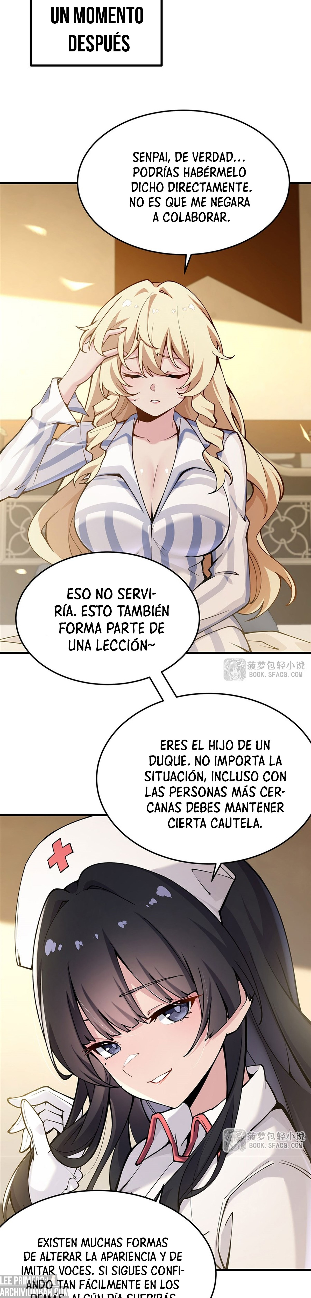 El Villano Rubio De La Novela De La Protagonista Femenina Quiere Ser Feliz. — Capítulo 75 — 15