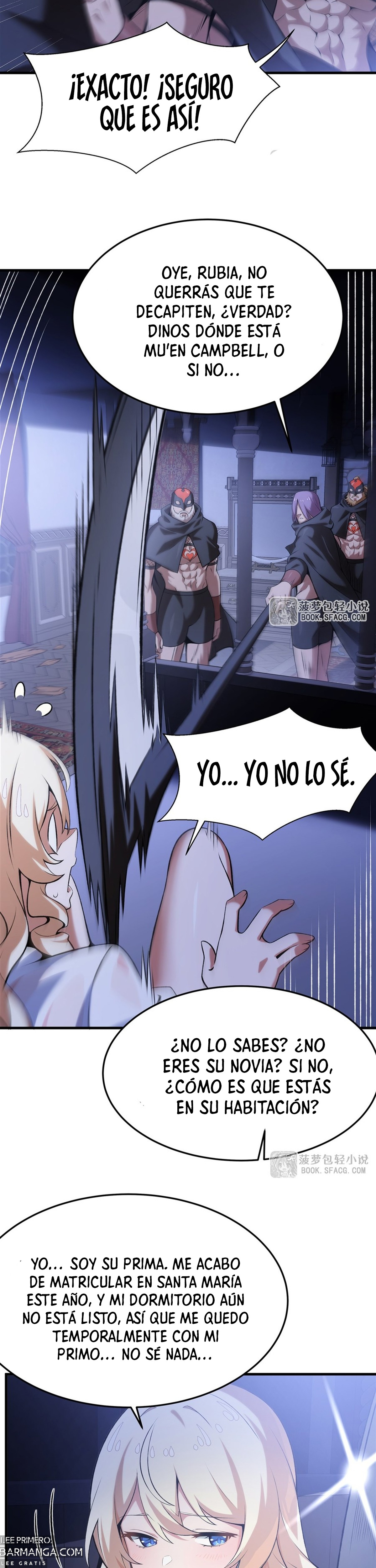 El Villano Rubio De La Novela De La Protagonista Femenina Quiere Ser Feliz. — Capítulo 57 — 5