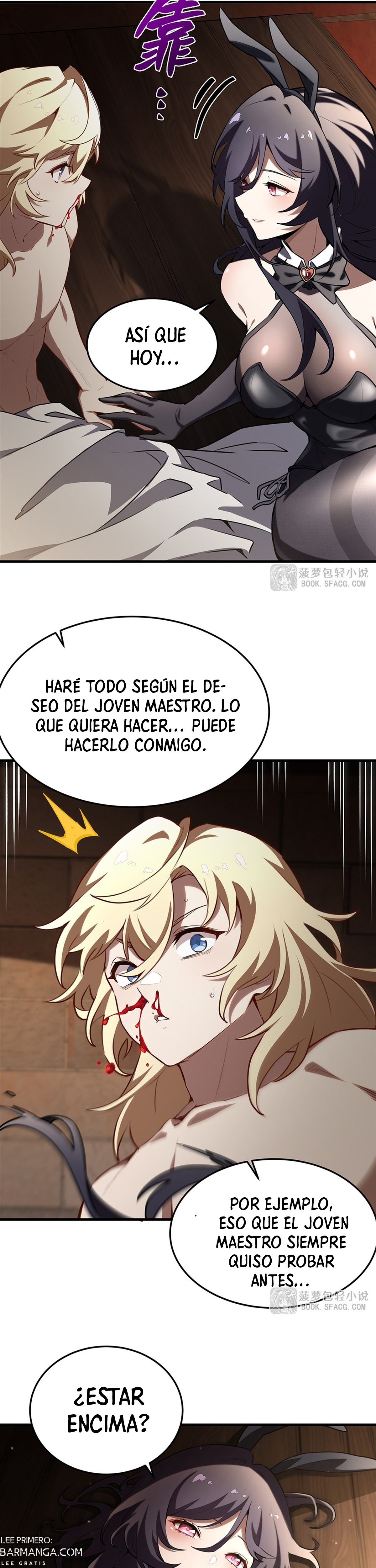 El Villano Rubio De La Novela De La Protagonista Femenina Quiere Ser Feliz. — Capítulo 38 — 22