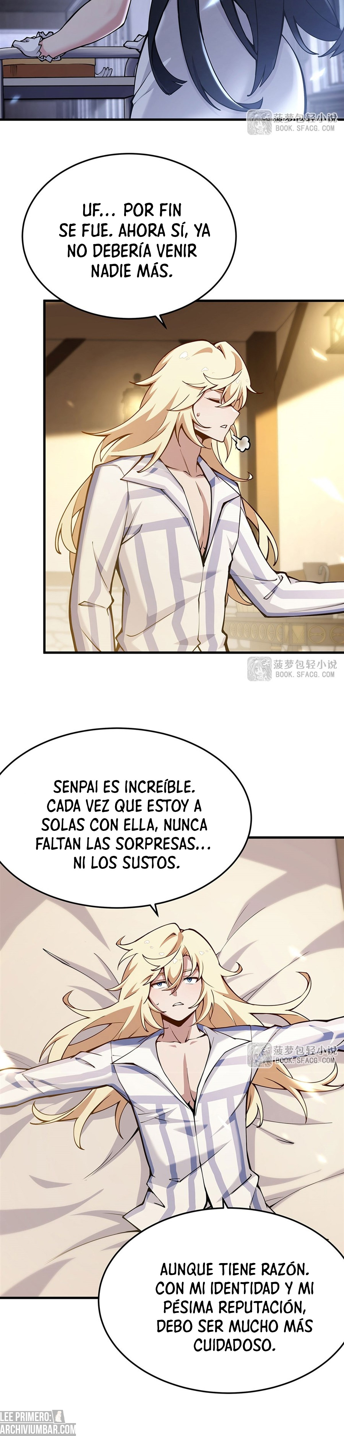El Villano Rubio De La Novela De La Protagonista Femenina Quiere Ser Feliz. — Capítulo 76 — 12