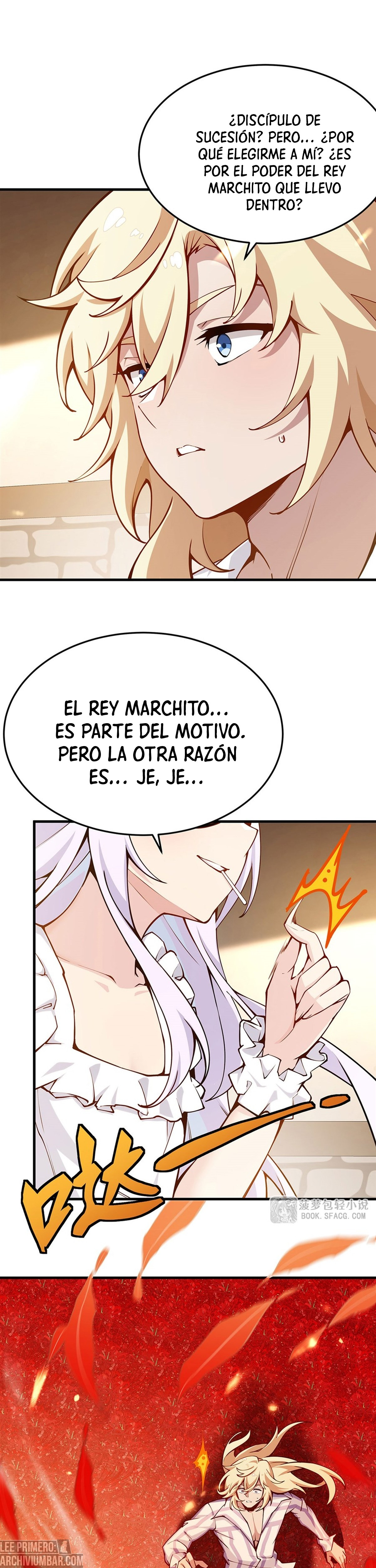 El Villano Rubio De La Novela De La Protagonista Femenina Quiere Ser Feliz. — Capítulo 76 — 18