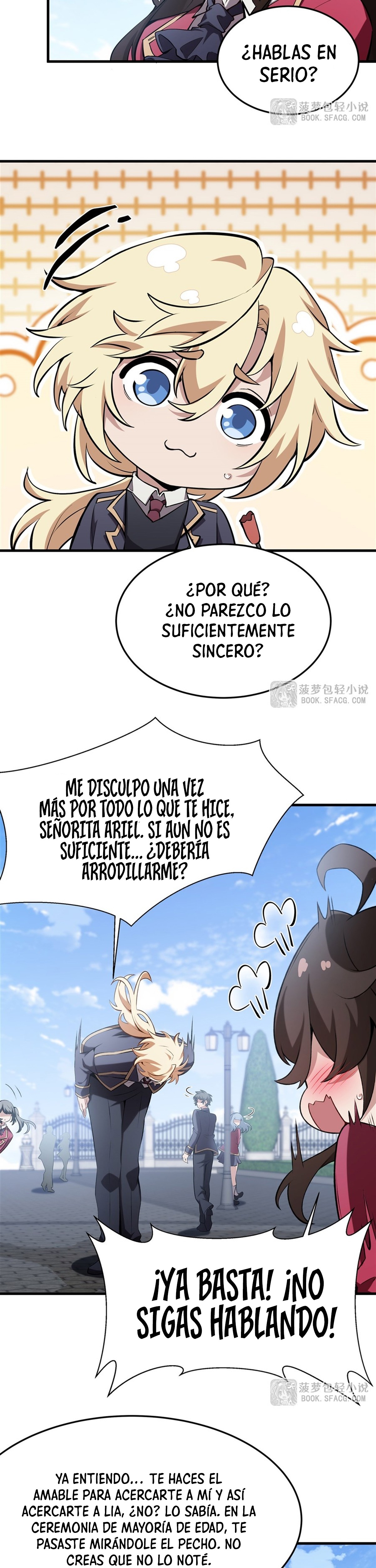 El Villano Rubio De La Novela De La Protagonista Femenina Quiere Ser Feliz. — Capítulo 41 — 13