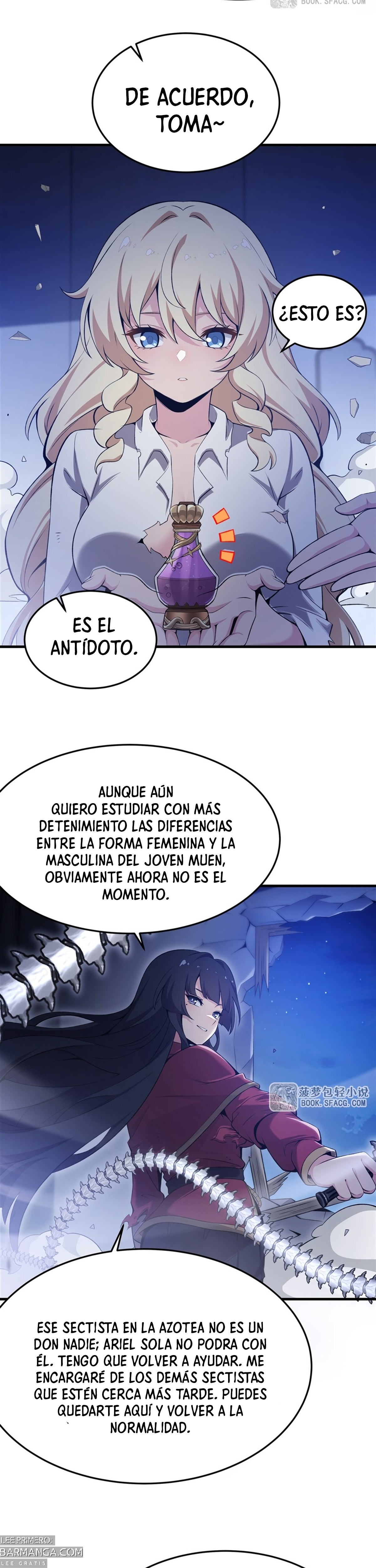 El Villano Rubio De La Novela De La Protagonista Femenina Quiere Ser Feliz. — Capítulo 59 — 17