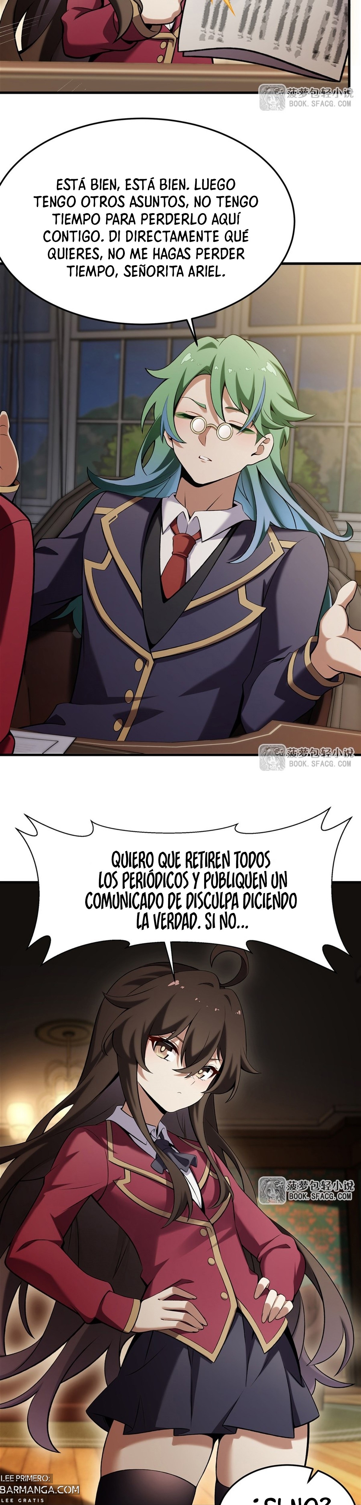 El Villano Rubio De La Novela De La Protagonista Femenina Quiere Ser Feliz. — Capítulo 51 — 14