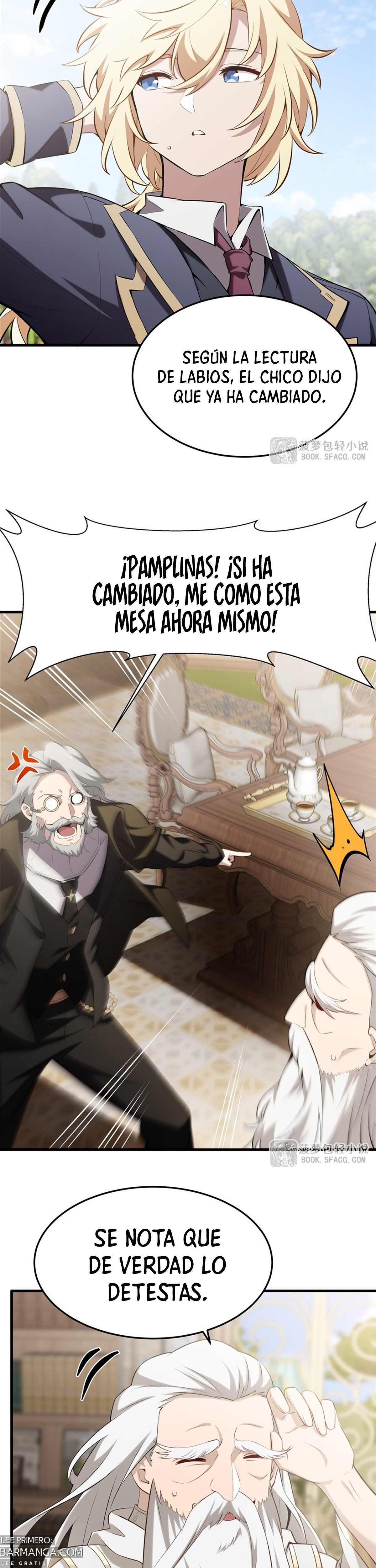 El Villano Rubio De La Novela De La Protagonista Femenina Quiere Ser Feliz. — Capítulo 42 — 6
