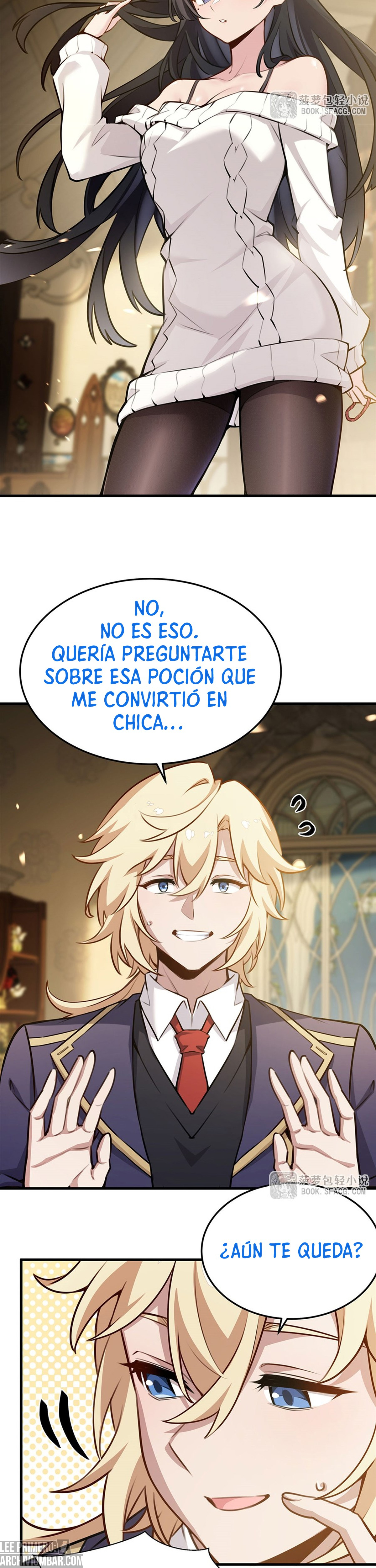 El Villano Rubio De La Novela De La Protagonista Femenina Quiere Ser Feliz. — Capítulo 81 — 5