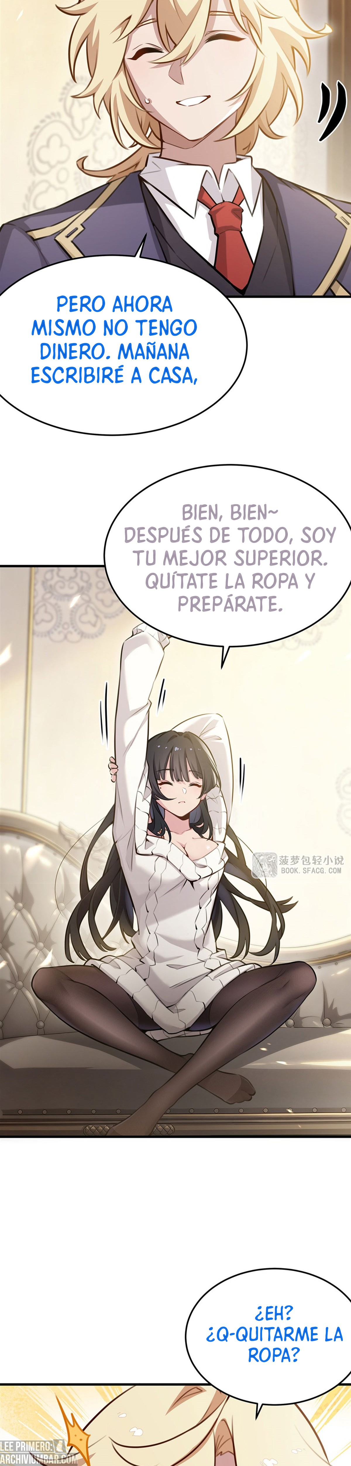 El Villano Rubio De La Novela De La Protagonista Femenina Quiere Ser Feliz. — Capítulo 81 — 9