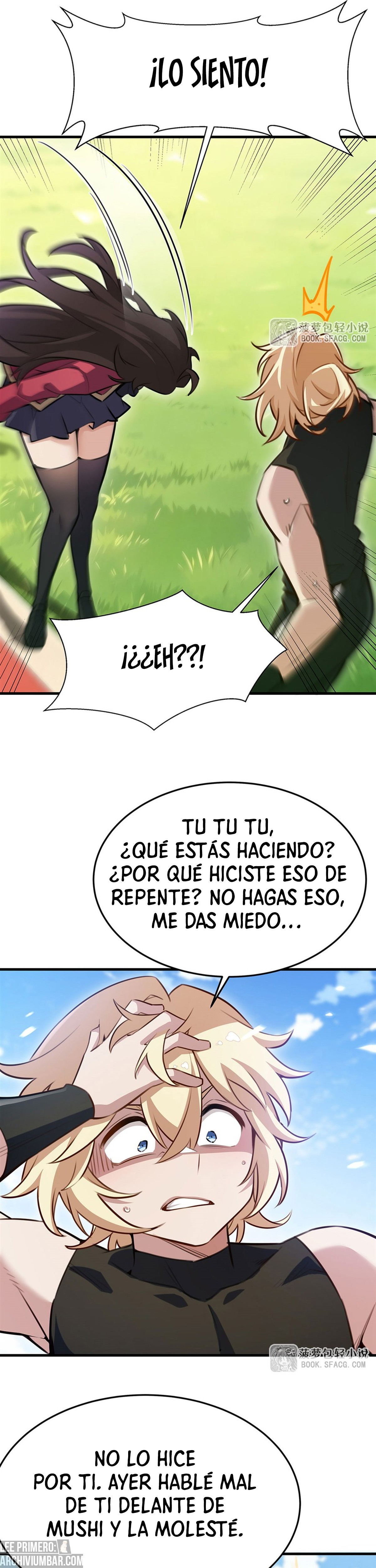 El Villano Rubio De La Novela De La Protagonista Femenina Quiere Ser Feliz. — Capítulo 84 — 9