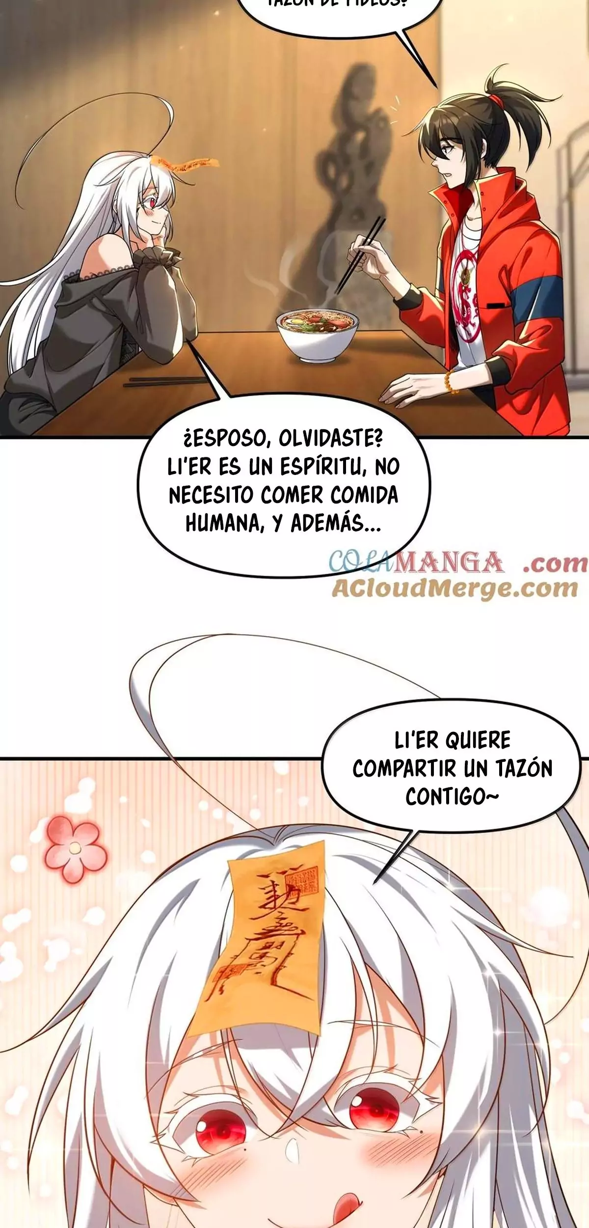 Haciendo Travesuras En Una Transmisión En Vivo, ¡le Propuse Matrimonio A Un Fantasma Femenino Y Ella Realmente Aceptó?! — Capítulo 77 — 10