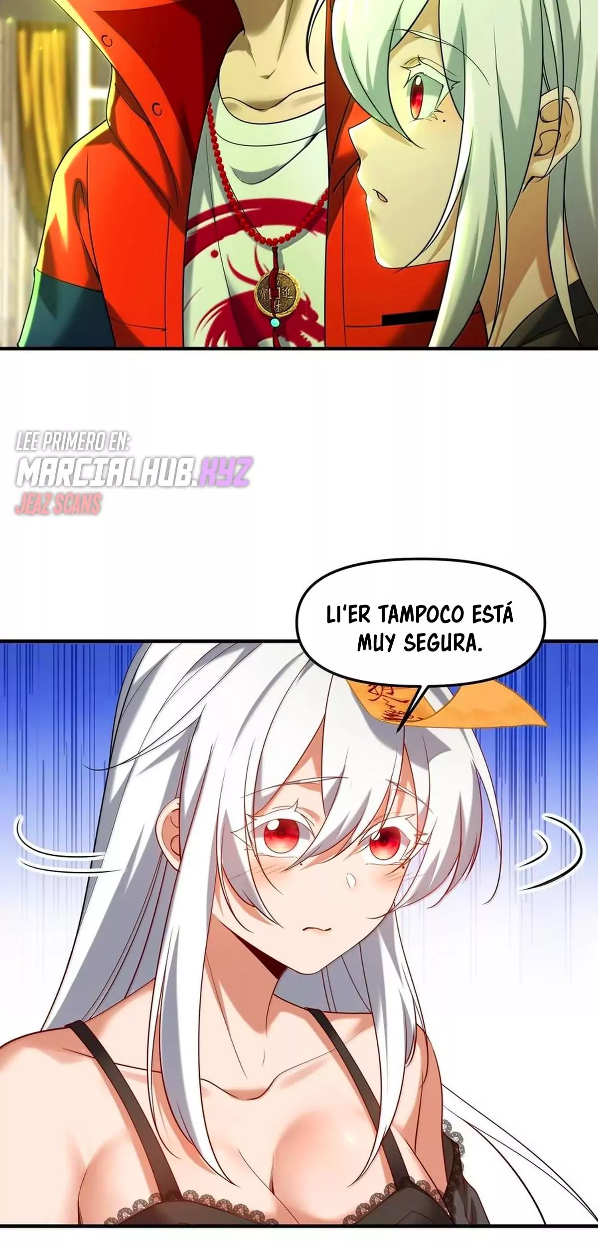 Haciendo Travesuras En Una Transmisión En Vivo, ¡le Propuse Matrimonio A Un Fantasma Femenino Y Ella Realmente Aceptó?! — Capítulo 77 — 23