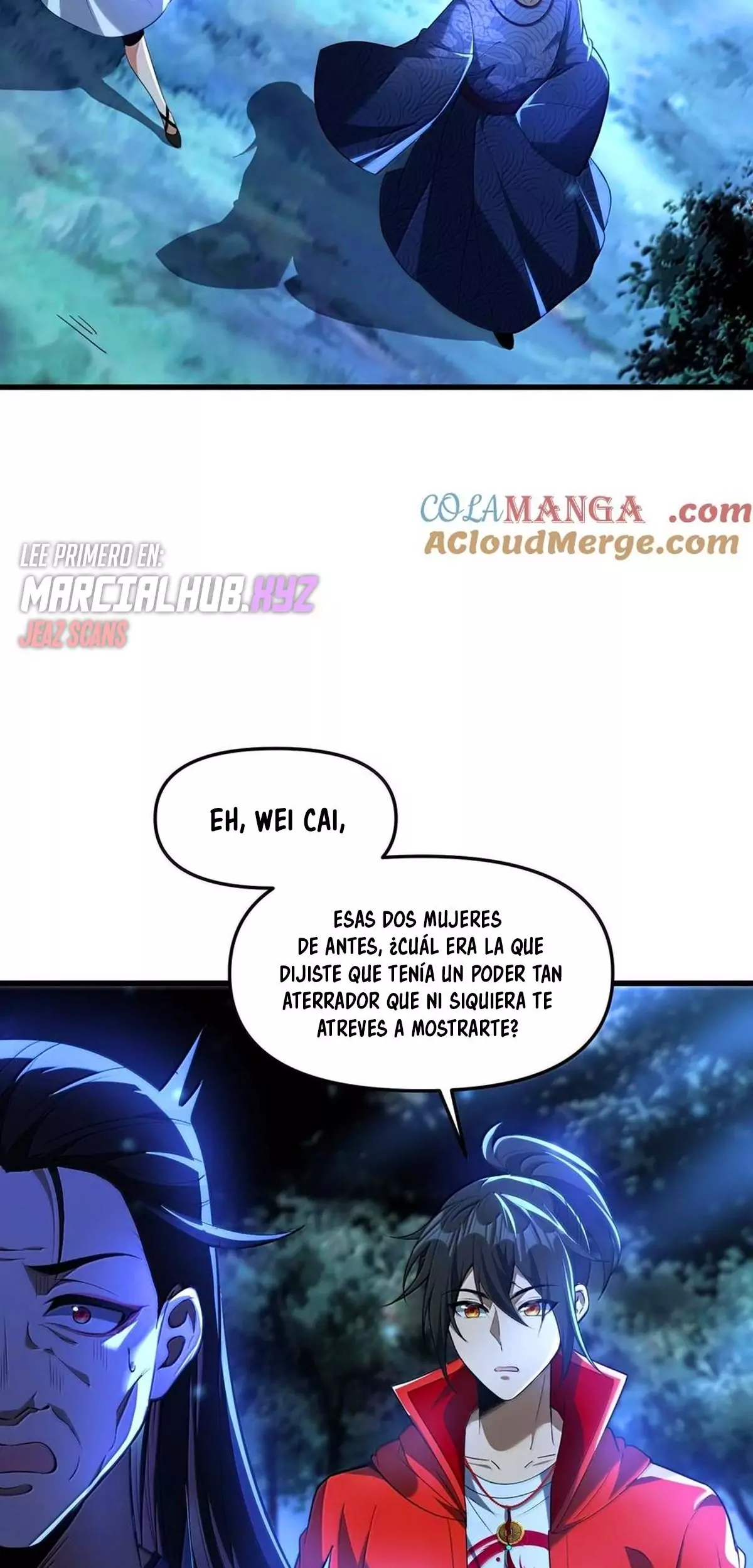 Haciendo Travesuras En Una Transmisión En Vivo, ¡le Propuse Matrimonio A Un Fantasma Femenino Y Ella Realmente Aceptó?! — Capítulo 77 — 50