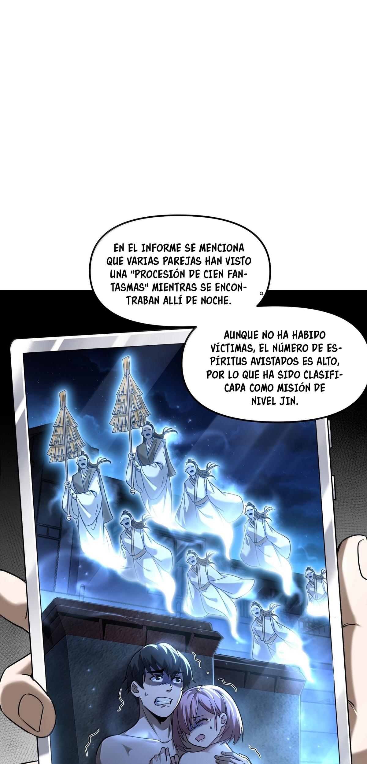 Haciendo Travesuras En Una Transmisión En Vivo, ¡le Propuse Matrimonio A Un Fantasma Femenino Y Ella Realmente Aceptó?! — Capítulo 68 — 61