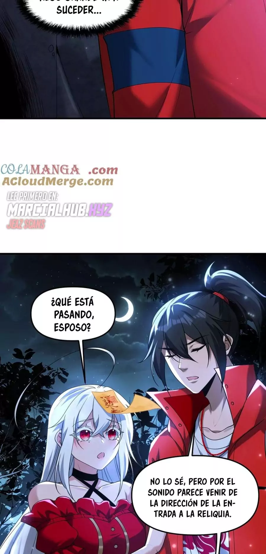 Haciendo Travesuras En Una Transmisión En Vivo, ¡le Propuse Matrimonio A Un Fantasma Femenino Y Ella Realmente Aceptó?! — Capítulo 78 — 8