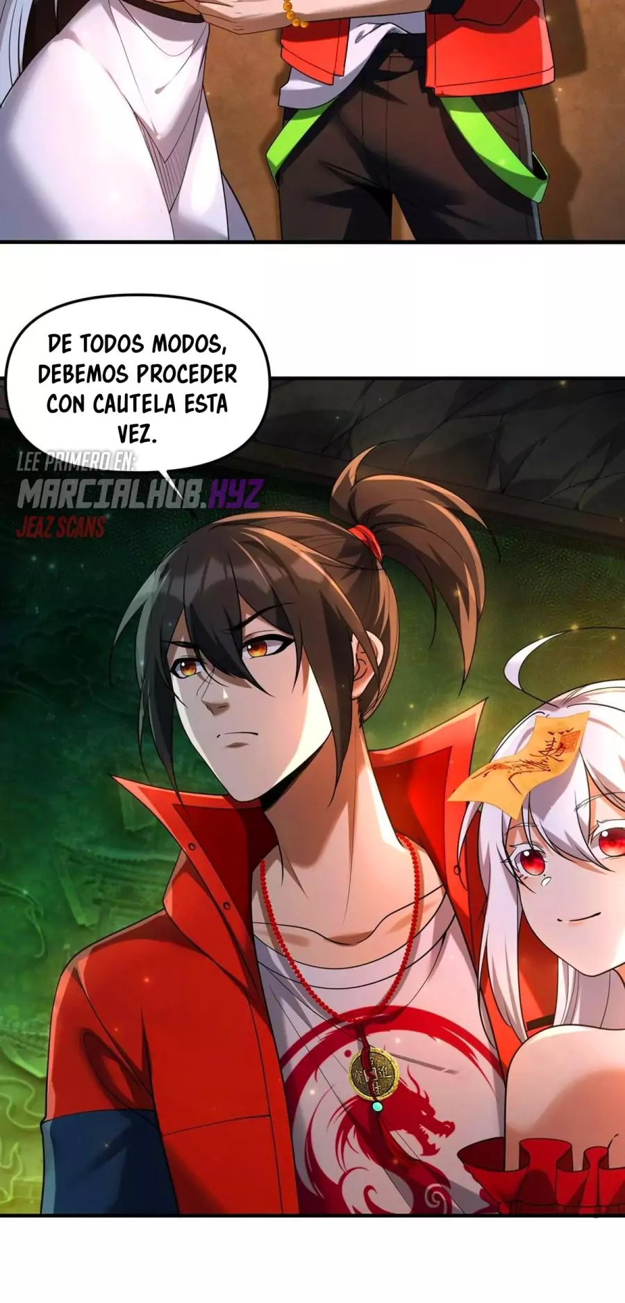 Haciendo Travesuras En Una Transmisión En Vivo, ¡le Propuse Matrimonio A Un Fantasma Femenino Y Ella Realmente Aceptó?! — Capítulo 78 — 38