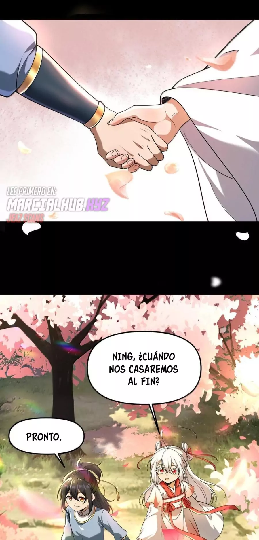 Haciendo Travesuras En Una Transmisión En Vivo, ¡le Propuse Matrimonio A Un Fantasma Femenino Y Ella Realmente Aceptó?! — Capítulo 79 — 35