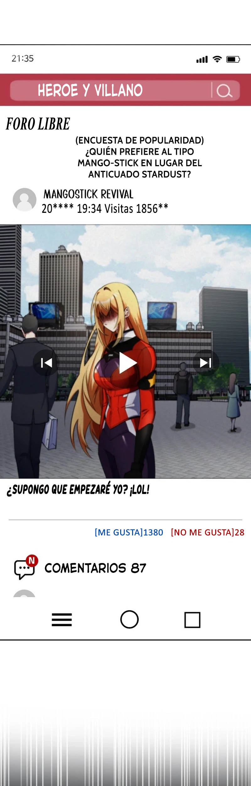 Me converti en el villano con el que la heroe esta obsesionada — Capítulo 06 — 70