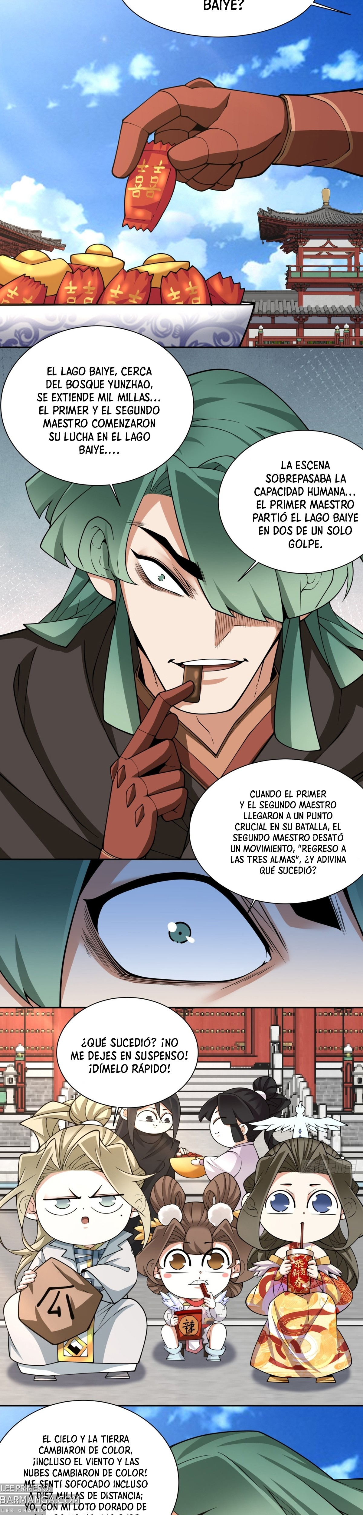Mis Discípulos son Todos Grandes Villanos — Capítulo 335 — 3