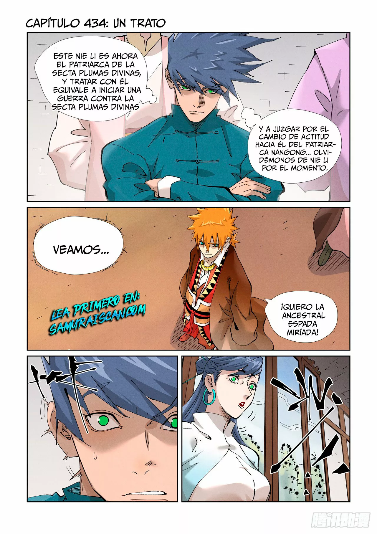 Relatos de Demonios y Dioses — Capítulo 434 — 3