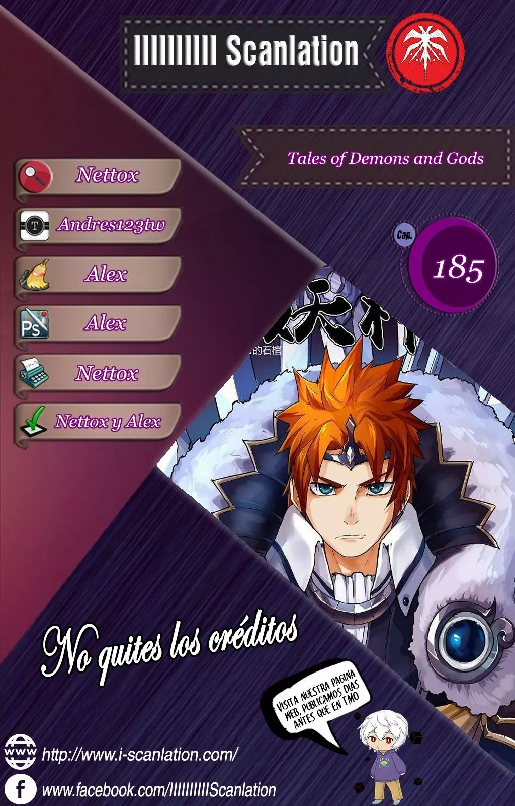 Relatos de Demonios y Dioses — Capítulo 185 — 2