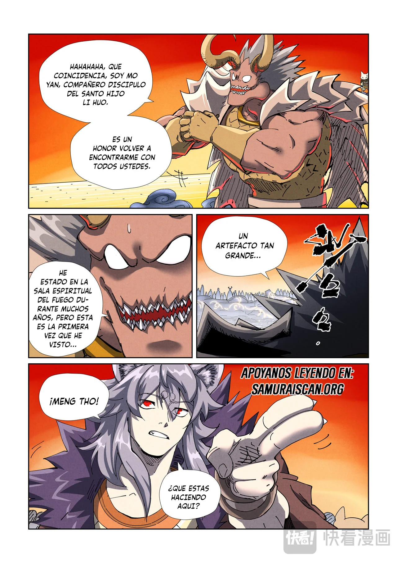 Relatos de Demonios y Dioses — Capítulo 482 — 6