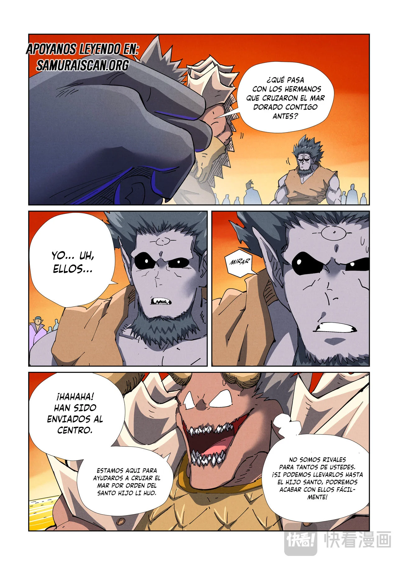 Relatos de Demonios y Dioses — Capítulo 482 — 7