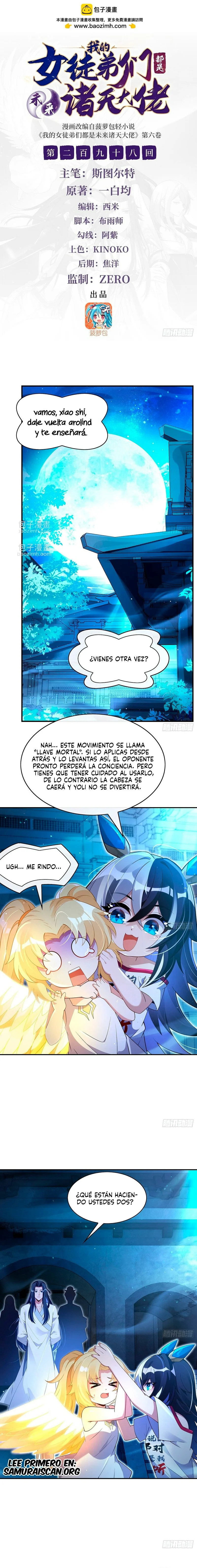Mis Discípulas, las Futuras Soberanas del Cielo — Capítulo 298 — 2