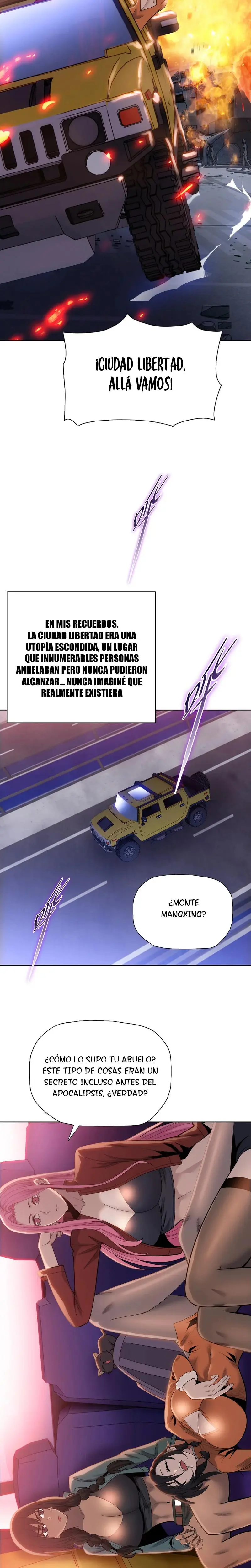 Apocalipsis Despiadado: Acumular Billones de Suministros al Principio —  Capítulo 95 — 7