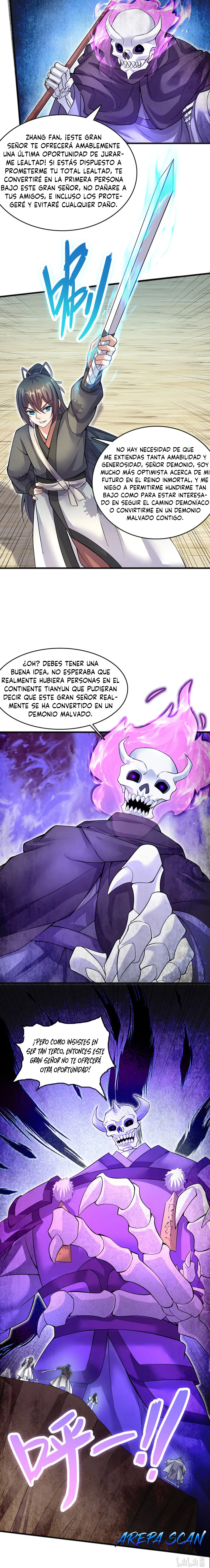 Con un Dominio de la Espada, Puedo Convertirme en el Santo de la Espada — Capítulo 118 — 5