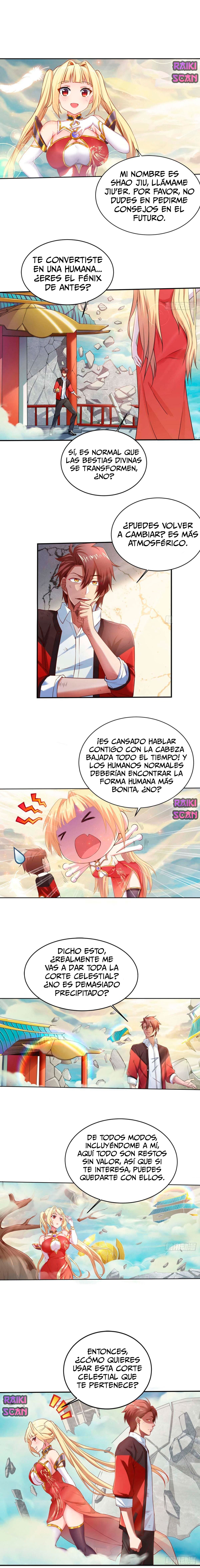 Corte celestial personalizada — Capítulo 2 — 3