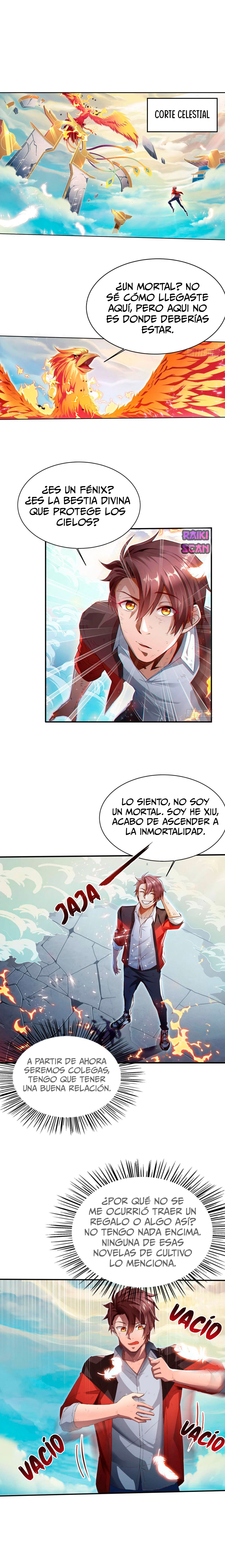 Corte celestial personalizada — Capítulo 1 — 7