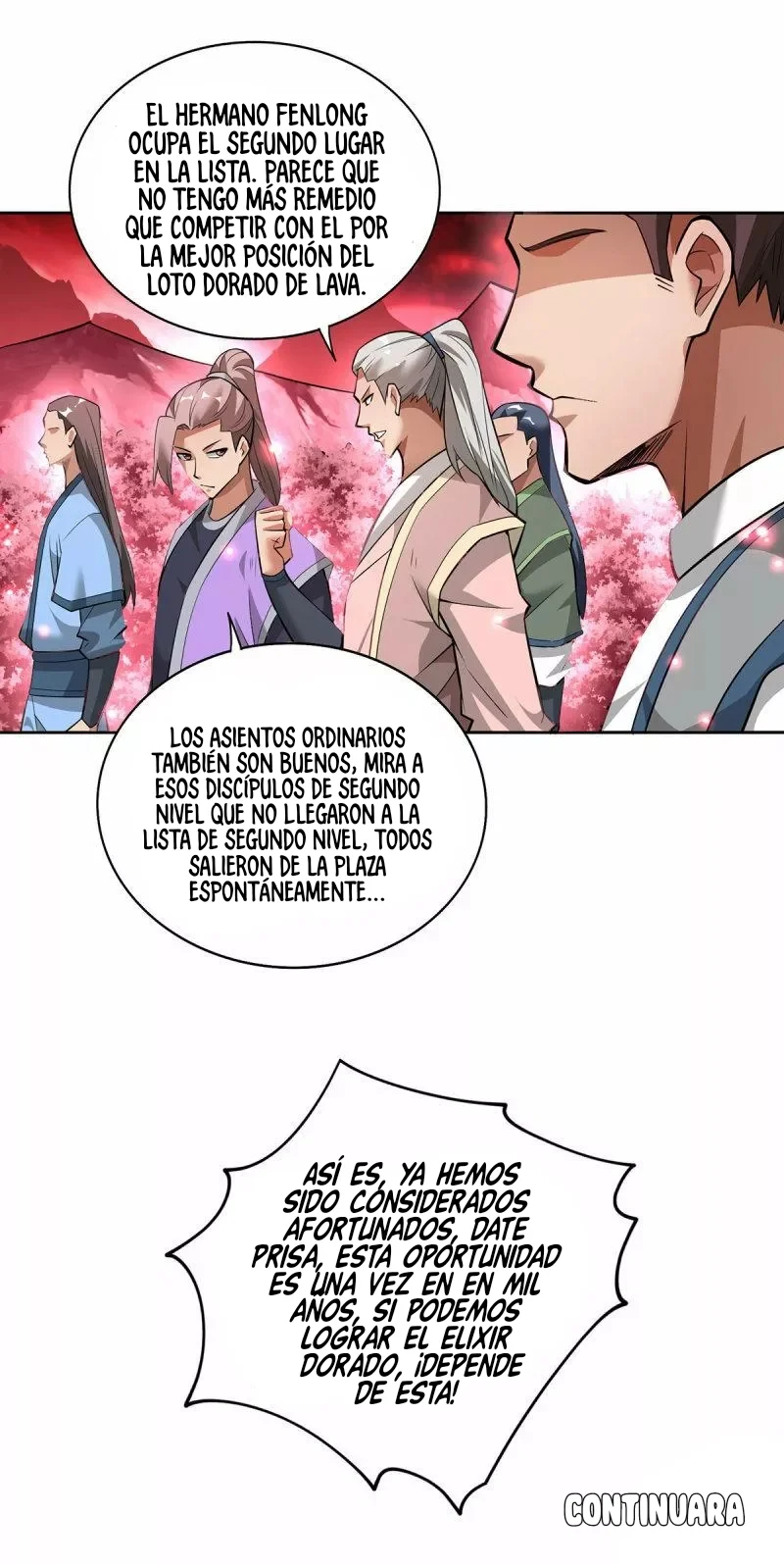 Las instrucciones de mi maestra Loli me hacen invencible — Capítulo 64 — 35