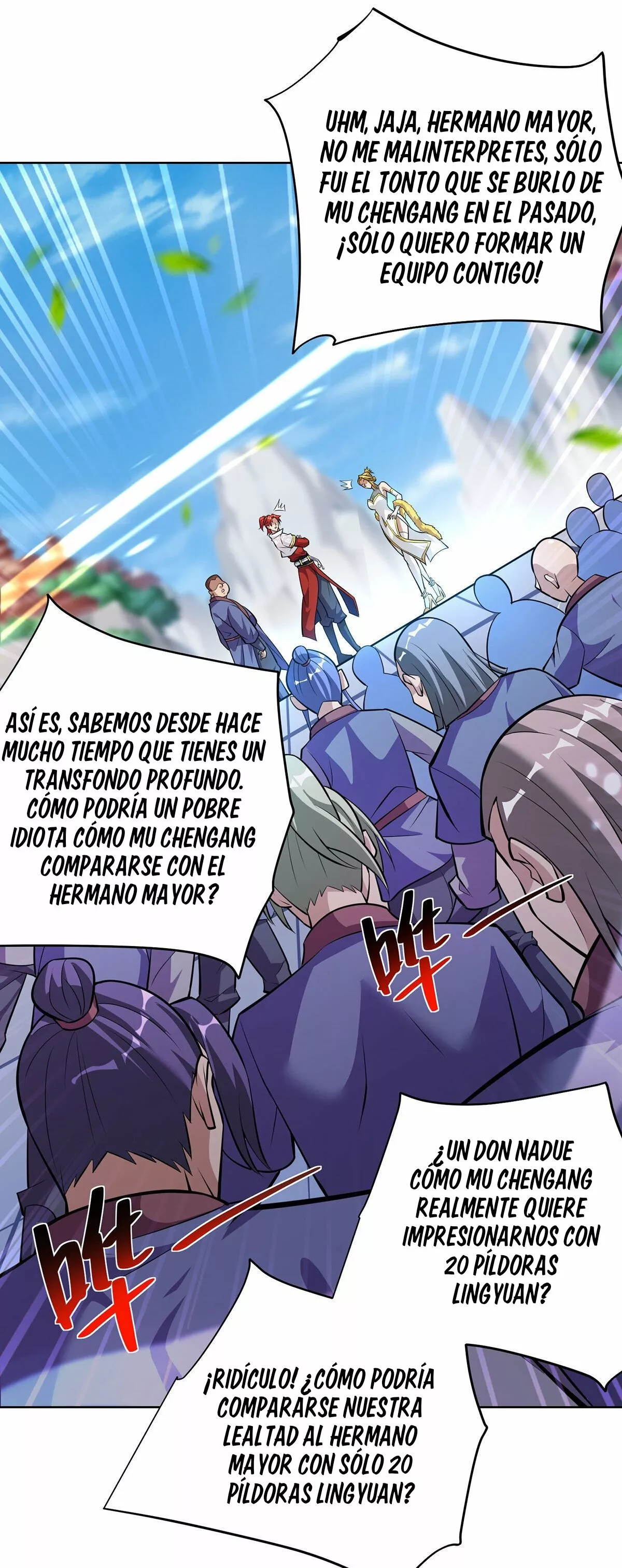 Las instrucciones de mi maestra Loli me hacen invencible — Capítulo 37 — 14