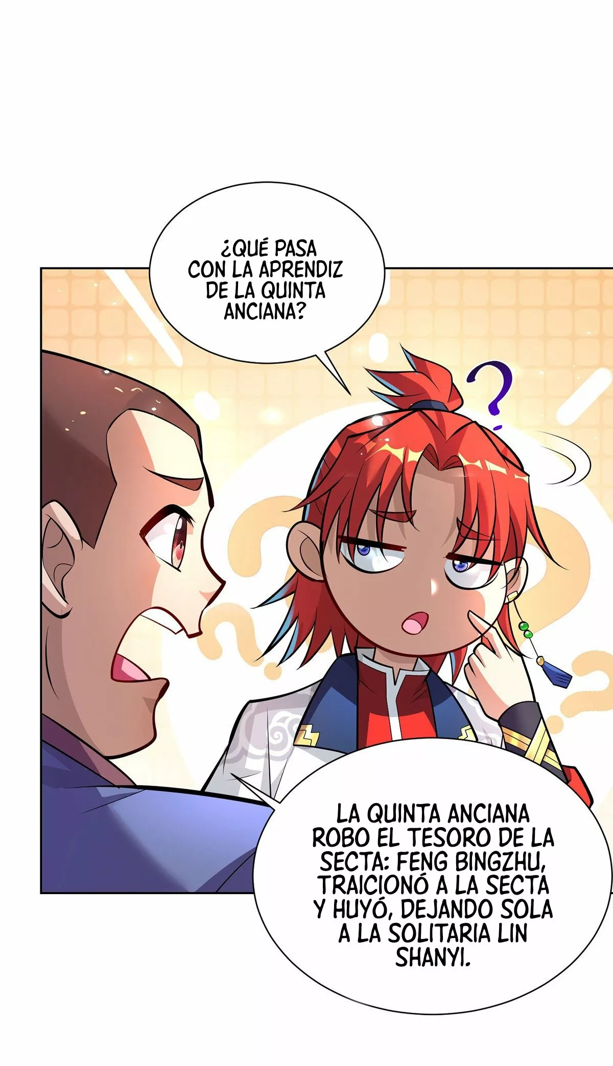 Las instrucciones de mi maestra Loli me hacen invencible — Capítulo 37 — 32