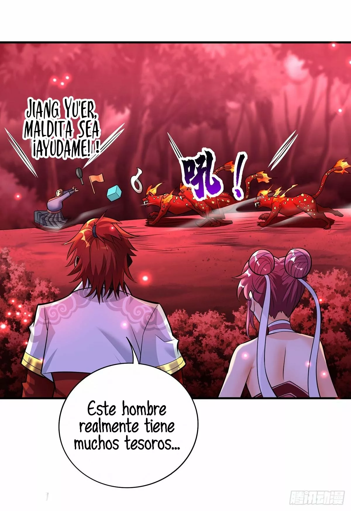 Las instrucciones de mi maestra Loli me hacen invencible — Capítulo 54 — 32